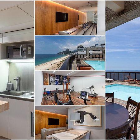 Apartamento Moderno em Prédio à Beira-mar na Praia de Ipanema Río de Janeiro Exterior foto