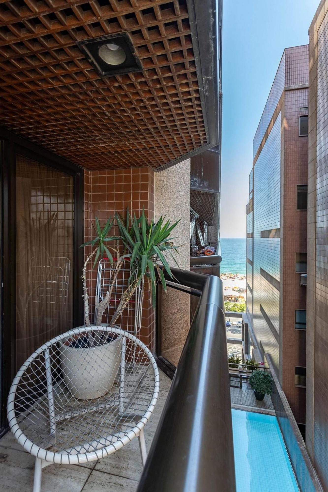 Apartamento Moderno em Prédio à Beira-mar na Praia de Ipanema Río de Janeiro Exterior foto