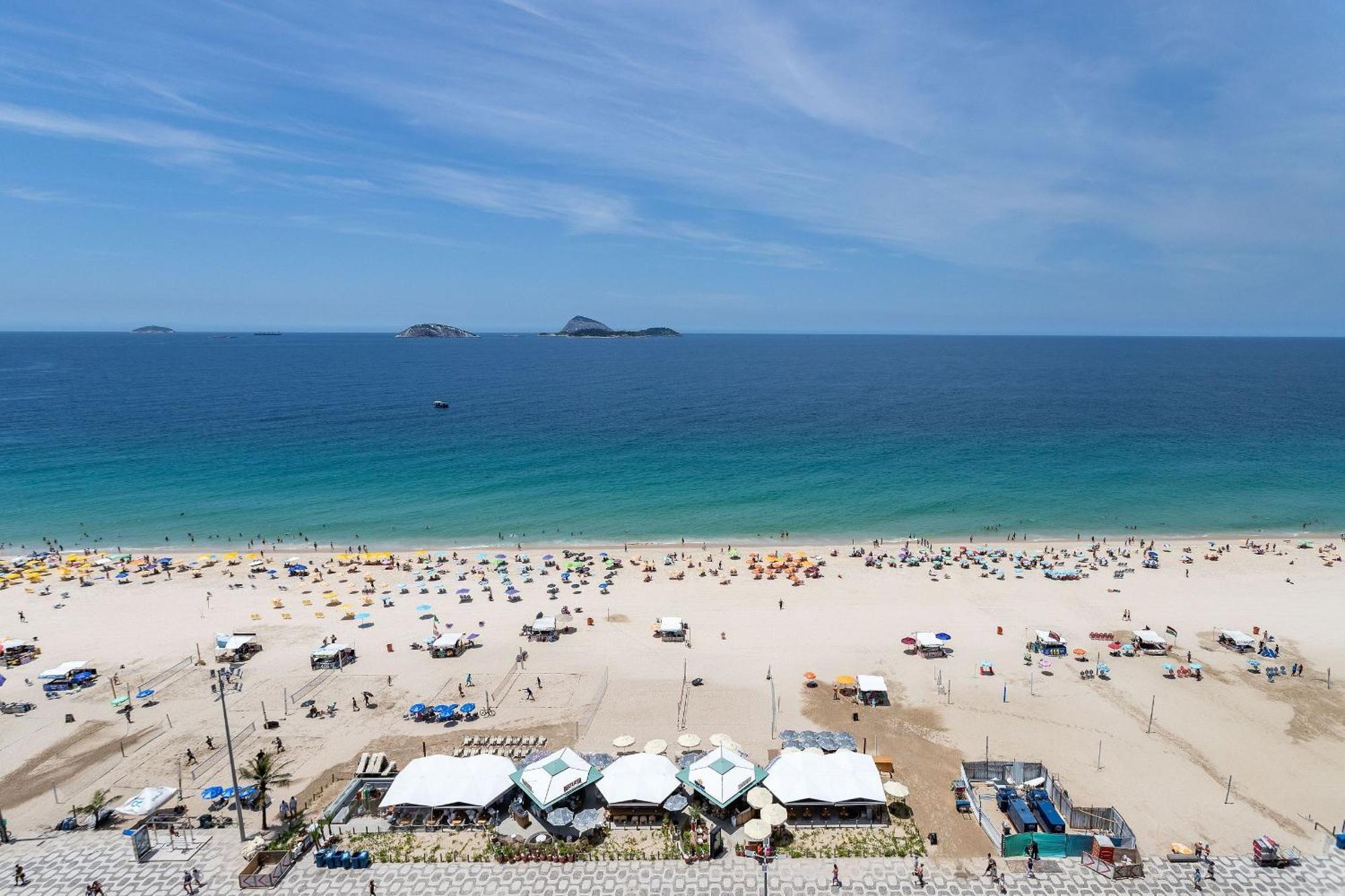 Apartamento Moderno em Prédio à Beira-mar na Praia de Ipanema Río de Janeiro Exterior foto